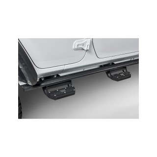 rogi Wrangler JLU WARN 4D Rock Sliders ze stopniami