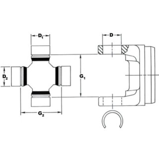 Spicer 5-760X U-Joint