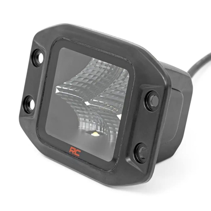 Lampy LED 2" kwadratowe wpuszczane flood Rough Country