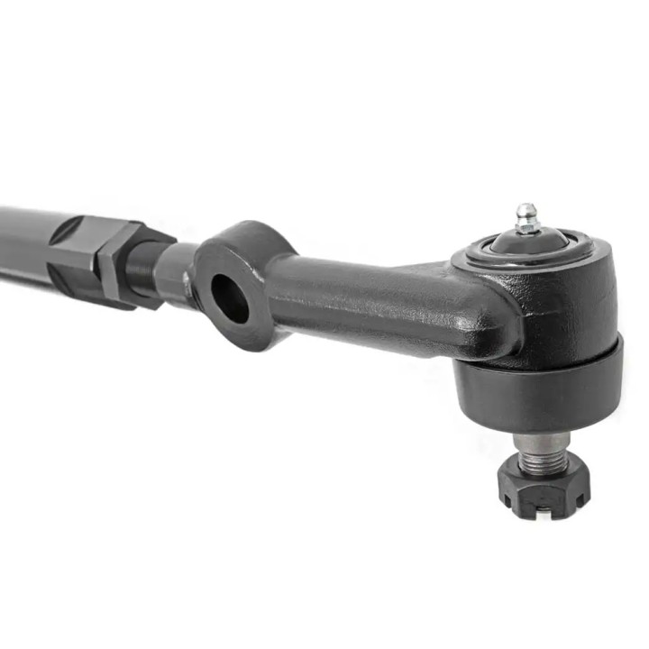 Zestaw do korekcji geometrii z amortyzatorem skrętu Rough Country Lift 4"+