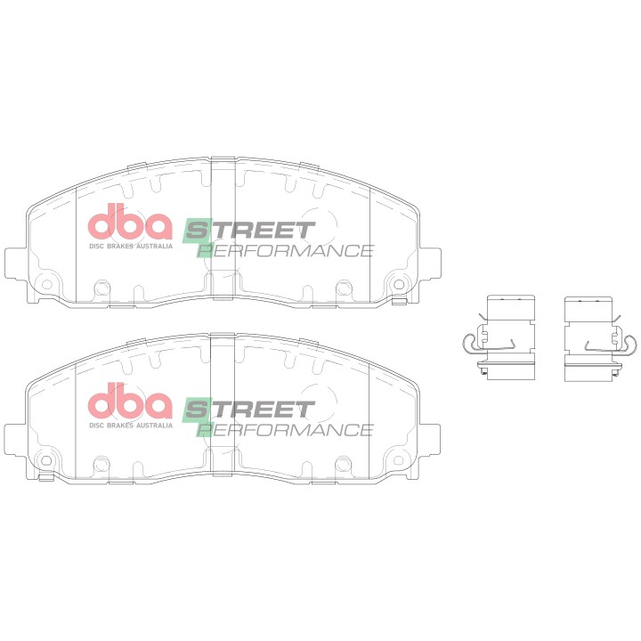 Brake Pads Street Performance  Front Axle Wrangler jl