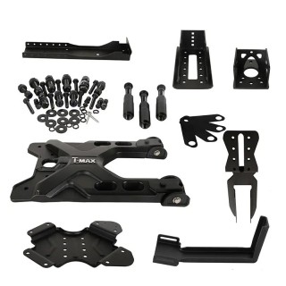 Mocowanie koła zapasowego wzmocnione regulowane do Wrangler JK JKU