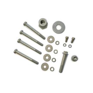 YETI XD™ JK/JKU SECTOR SHAFT BRACE WITH FRAME SIDE TRACK BAR REINFORCEMENT BRACKET