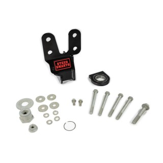 YETI XD™ JK/JKU SECTOR SHAFT BRACE WITH FRAME SIDE TRACK BAR REINFORCEMENT BRACKET