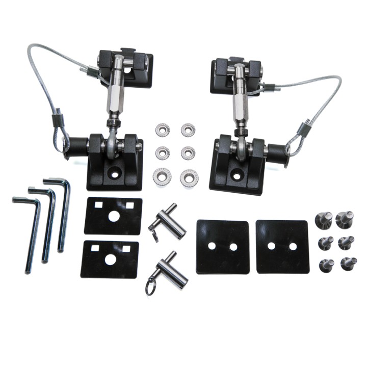 HOOD LATCH SET ADJUSTABLE 