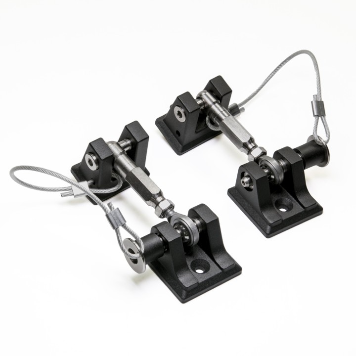 HOOD LATCH SET ADJUSTABLE 