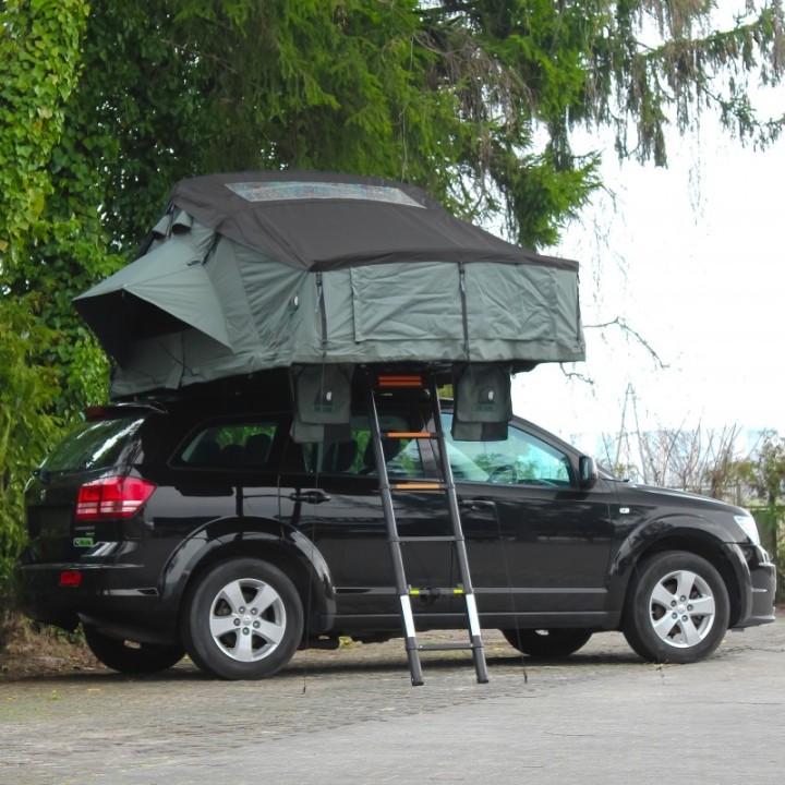 Wild Camp Missisipi II 160 Roof Tent, Green | Szekla4x4