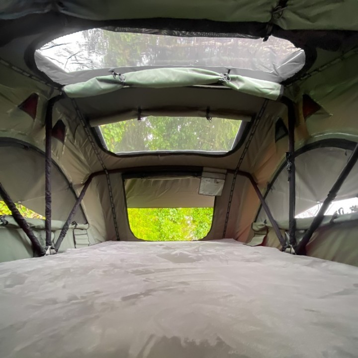 Wild Camp Missisipi II 160 Roof Tent, Green | Szekla4x4