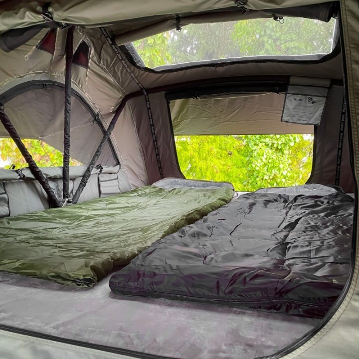 Wild Camp Missisipi II 160 Roof Tent, Green | Szekla4x4