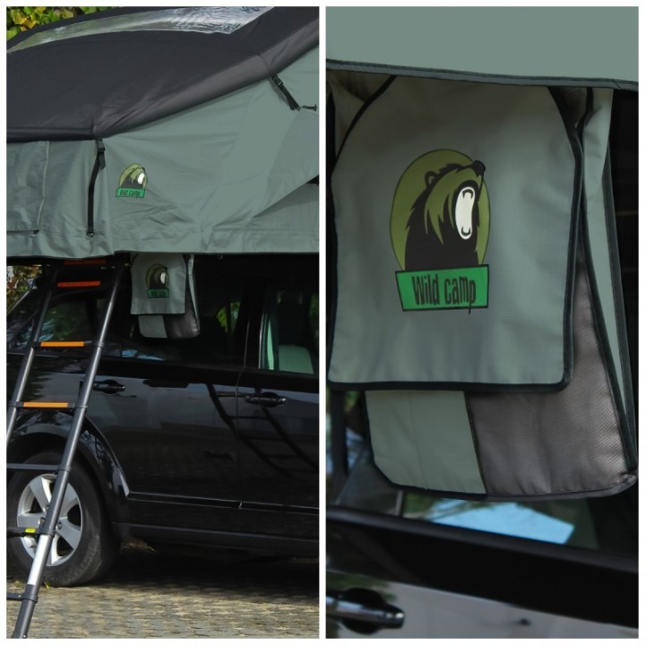 Wild Camp Missisipi II 160 Roof Tent, Green | Szekla4x4