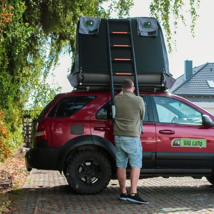 Wild Camp Ohio 180 roof top tent, grey - view 13