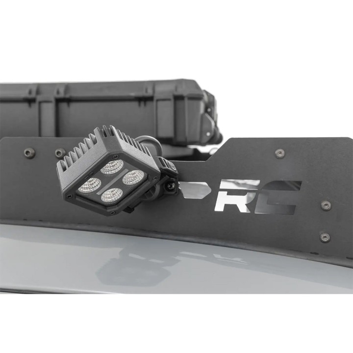 Lampy LED 2" kwadratowe Rough Country Black Series