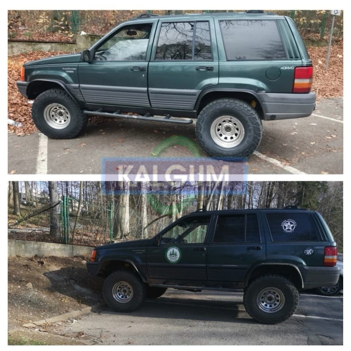 Podkładki sprężyn Jeep Cherokee ZJ / Wrangler TJ+ 5 cm