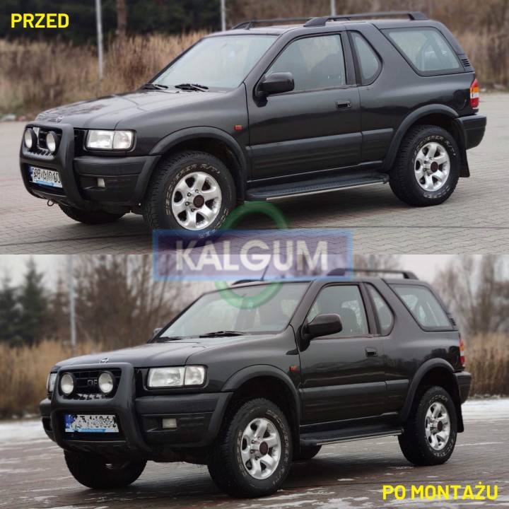 Podkładki sprężyn Opel Frontera B /  Isuzu Trooper II + 4 cm
