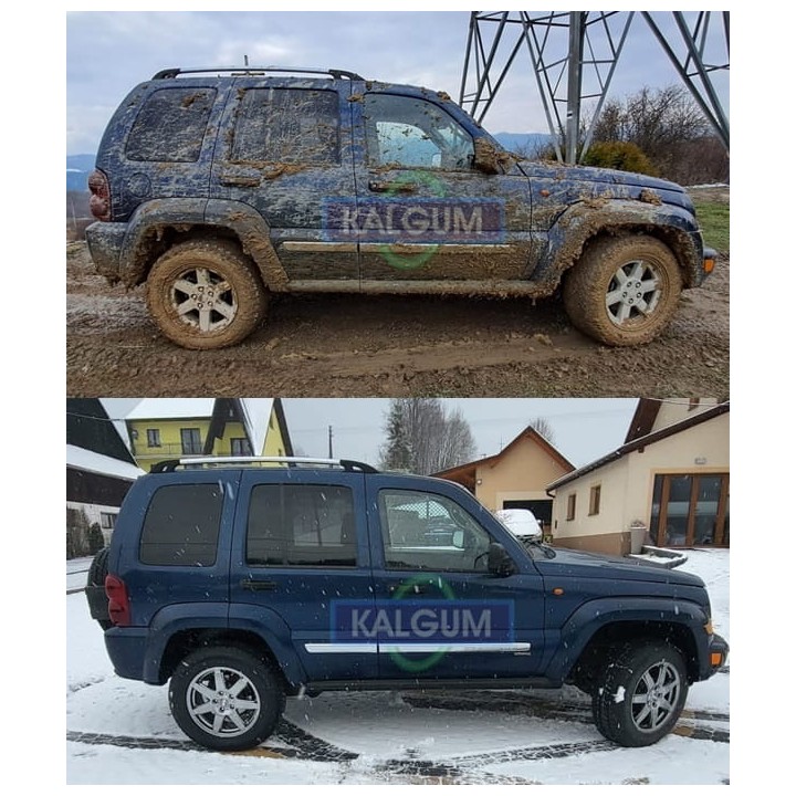 Podkładki sprężyn (dystanse) przedniego zawieszenia + 3 cm Jeep Cherokee / Liberty KJ 2002-2007