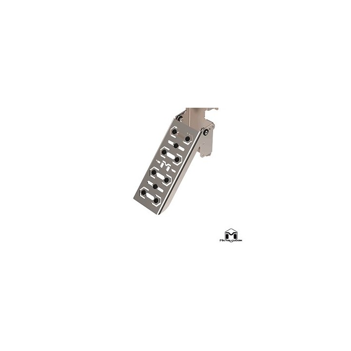 Stainless Steel Dead Pedal, JL Wrangler JT Gladiator