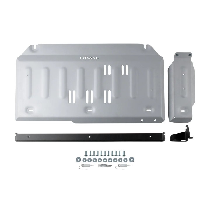 RIVAL Aluminum Engine And Transmission Skid Plate Ineos Grenadier Transfer Case 