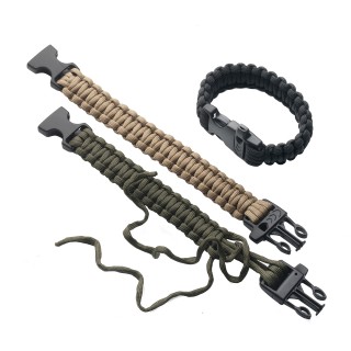 MACGYVER BRANSOLETKA PRZETRWANIA - LINKA PARACORD 102255