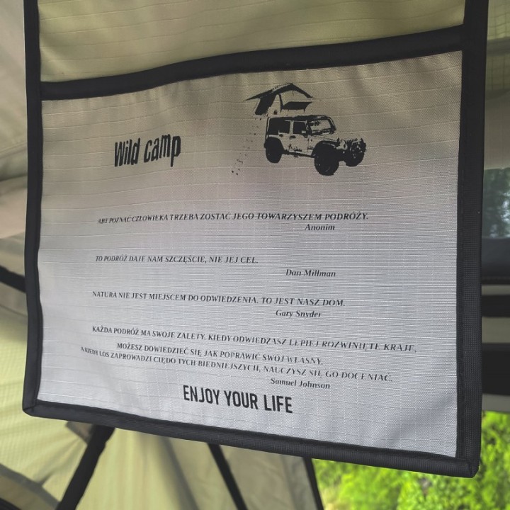 Roof Tent Wild Camp Kolorado II 160 Grey