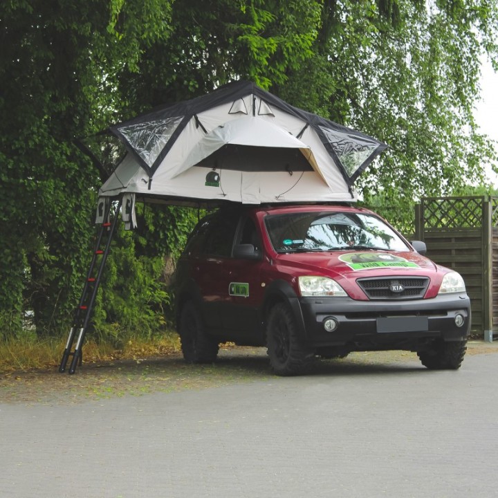 Roof Tent Wild Camp Kolorado II 160 Grey