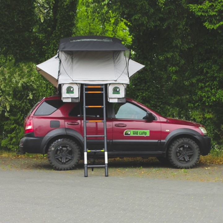 Roof Tent Wild Camp Kolorado II 160 Grey