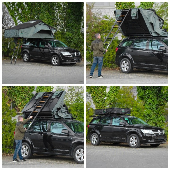 Roof Tent Wild Camp Missisipi II 180 Green