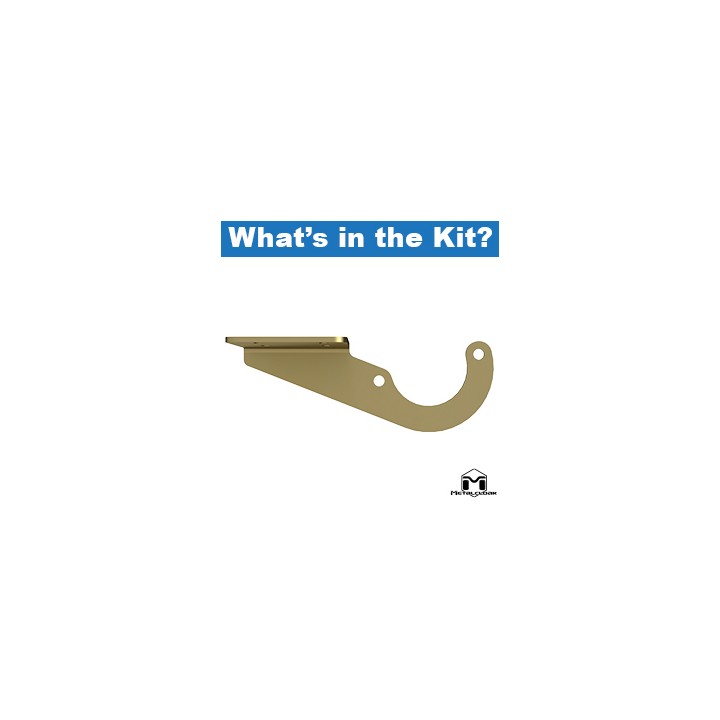 ARB Single Compressor Mounting Bracket, JK Wrangler