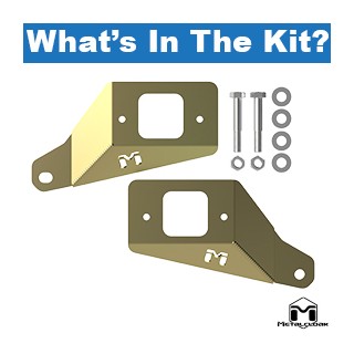 Rear Sway Bar Reinforcement & Repair Bracket, JT Gladiator
