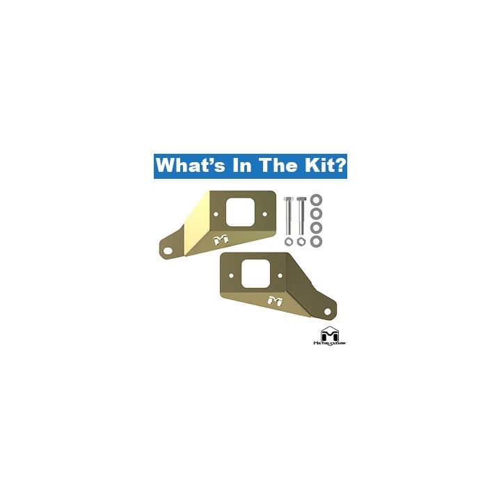 Rear Sway Bar Reinforcement & Repair Bracket, JT Gladiator