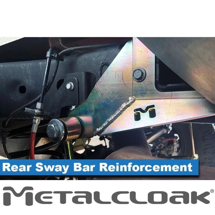 Rear Sway Bar Reinforcement & Repair Bracket, JT Gladiator