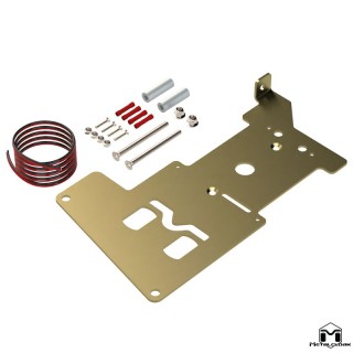 JK Wrangler sPod Bantam X or SourceLT Mount & Vacuum Pump Relocation Kit