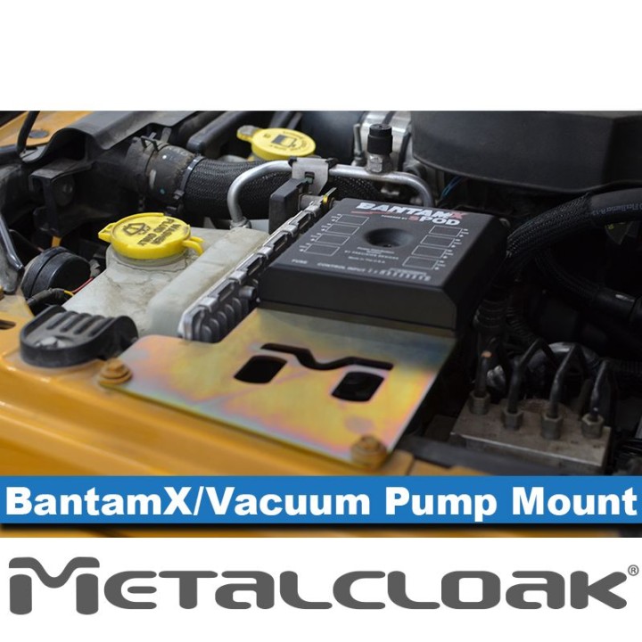 JK Wrangler sPod Bantam X or SourceLT Mount & Vacuum Pump Relocation Kit