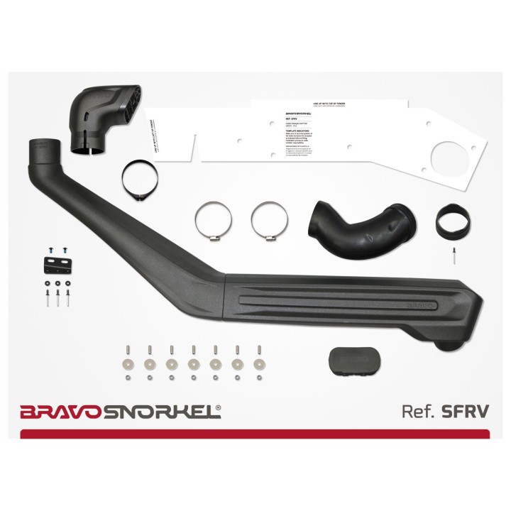 Bravo Snorkel FORD RANGER RAPTOR 2023+ Diesel Biturbo 2.0 3,0 V6