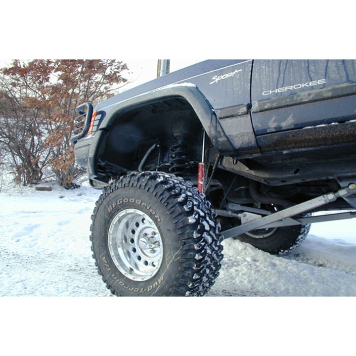 Upgrade kit long arm z konwersją mocowania na sprężyny tył Clayton Off Road Pro Series Lift 6,5"