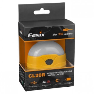 Fenix CL20R LED flashlight - camping yellow