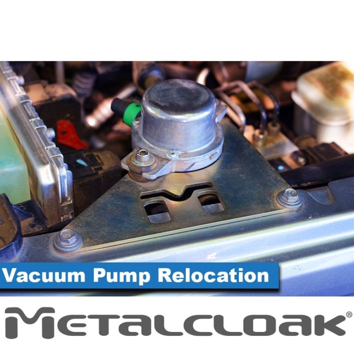 JK Wrangler ('12 - '18) Vacuum Pump Relocation Kit