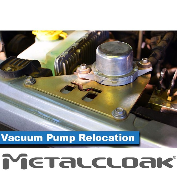 JK Wrangler ('12 - '18) Vacuum Pump Relocation Kit