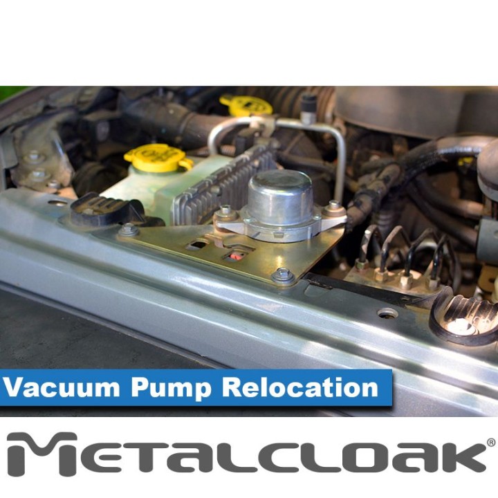 JK Wrangler ('12 - '18) Vacuum Pump Relocation Kit