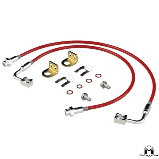 JT Gladiator Rear Replacement Brake Lines, 24.5"