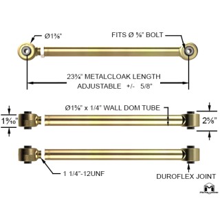 JT Gladiator, Rear Lower Control Arms
