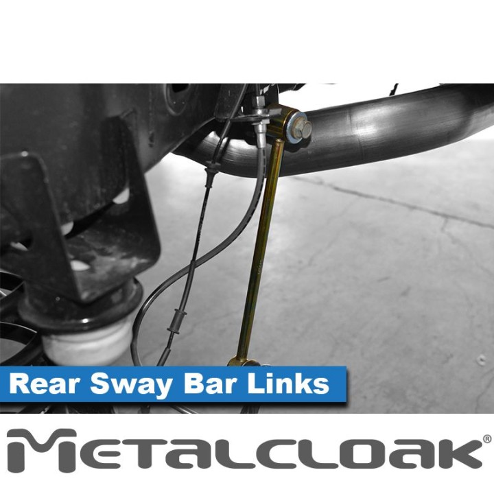 JT Gladiator Rear Sway Bar Link Kit, 12.25"