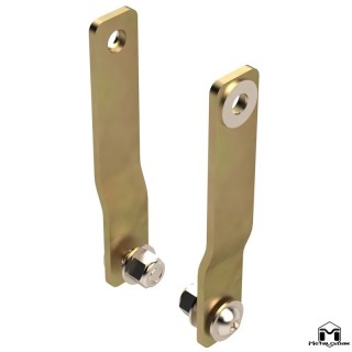 Rear Stock Brake Line Relocation Kit, JK