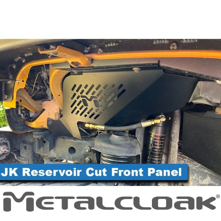JK Reservoir Cut Vented Aluminum Replacement Inner Fender Set
