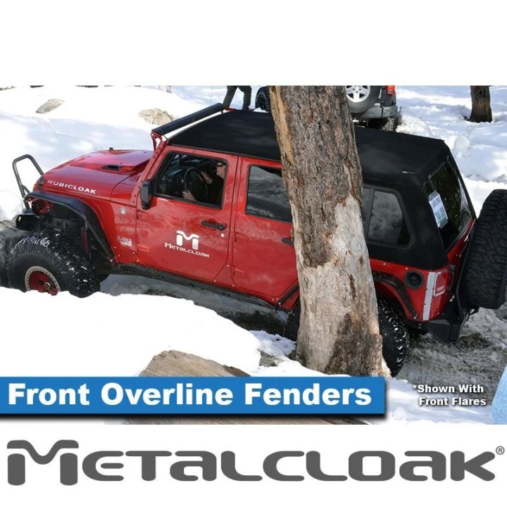 Overline Tube Fender, Pair, JK