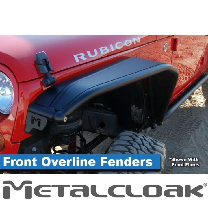 Overline Tube Fender, Pair, JK
