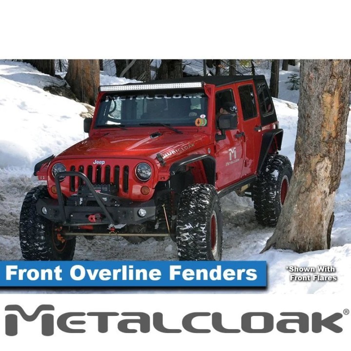 Overline Tube Fender, Pair, JK