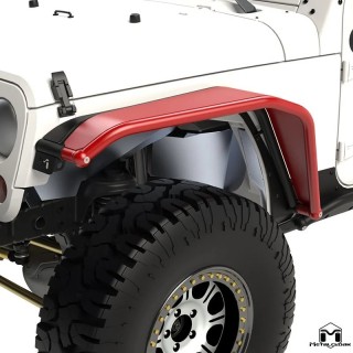 Overline Hi-Clearance Quick-Release Front Flare, Wide Edition, Pair, JK 10"