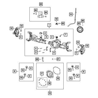Bushing - Mopar (68391549AA)
