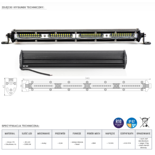 LED Panel 40 x LED - Best quality in the LED Panels category