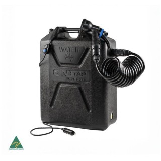 ONTAP 12V CAMPING SHOWER – BLACK